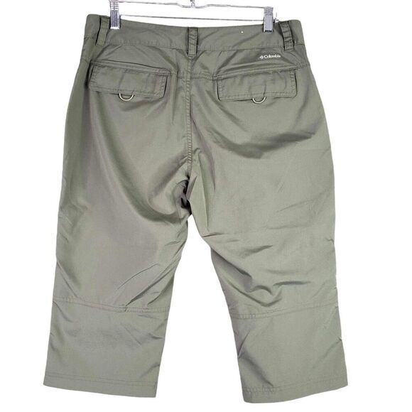 Columbia Pants Cargo Capri Women’s Size 8 Omni Shield W Kestrel Trail Stretch - Picture 3 of 11